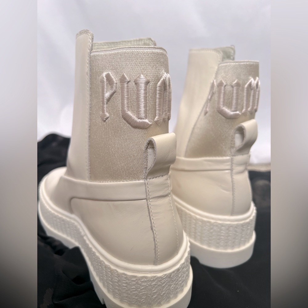 Puma Women's Cream Ankle Boots